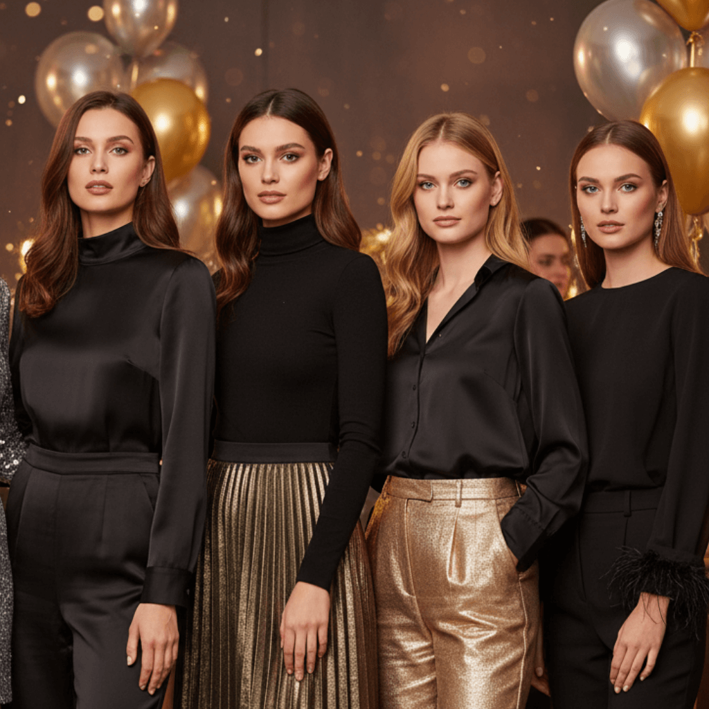 The Ultimate New Year’s Eve Outfit Guide: 12 Ways to Sparkle and Shine